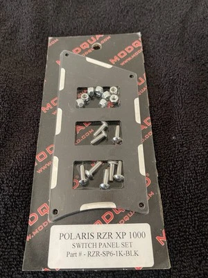 Placa de interruptor/panel Modquad RZR para RZR 900, 1000, Turbo - negro + envío gratuito Foto 1 de 4