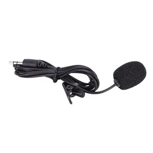 mini 3.5mm hands-free mic microphone clip on lavalier lapel for PC Laptop bl= Nm - Afbeelding 1 van 6