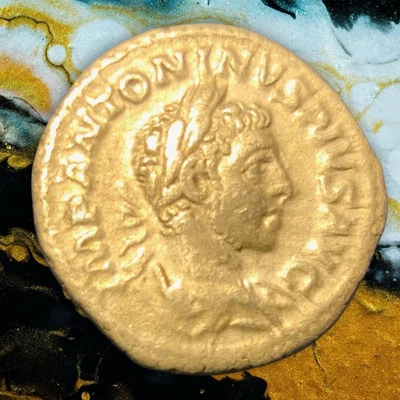 ⚠️ Roma ELAGABALUS 218-222 AD, Denarius, Rsc 182, XF ⚠️ Foto 1 de 4