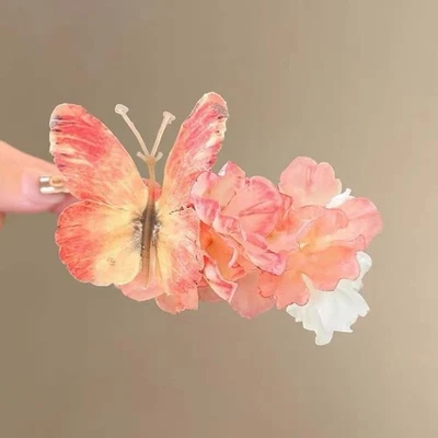 Compact and Portable Butterfly Hair Clips Easy to Carry Hair Accessories - Изображение 1 из 4