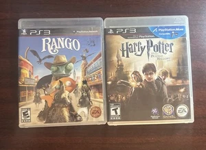 Rango und Harry Potter Heiligtümer des Todes Teil 2 Lot Sony PlayStation 3 - Bild 1 von 3
