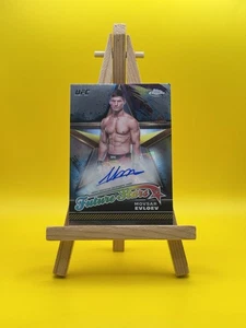 2024 Topps Chrome UFC MMA Movsar Evloev Auto Future Stars SP #FSA-MEV - Picture 1 of 2