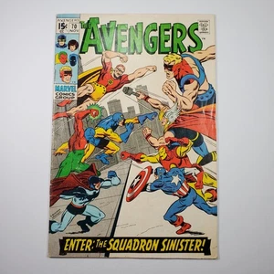 Marvel Comics The Avengers #70 VG/FN 1969 Key 1st Appearance Squadron Sinister - Picture 1 of 11