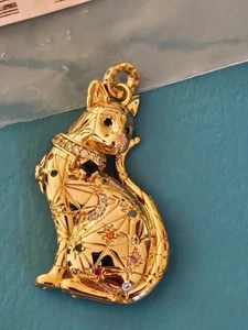 925 Sterling Silber Thomas Sabo Sternenbild Katze Anhänger - Bild 1 von 4