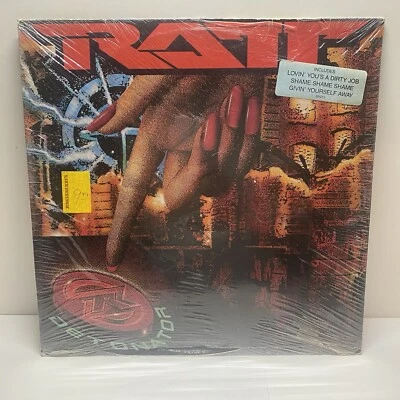 RATT - Detonator LP  - Atlantic 82127-1 SEALED! Original 1990 US Pressing HYPE - Image 1 of 4