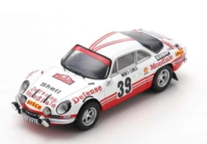 1/43 ALPINE REANULT A110 MONTE CARLO RALLY 1973 BALLOT LENE MORENAS SPARK 6112 - Foto 1 di 1
