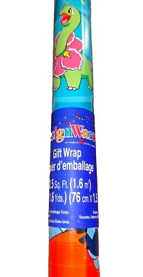 Papel de envolver regalo Pokemon American Greetings 1998 vintage rollo de 12,5 pies cuadrados Foto 1 de 4