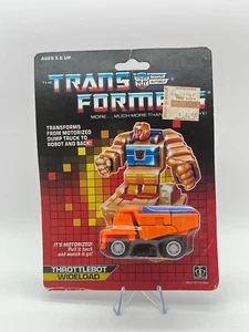 1986 Transformers: Throttlebot Wideload 100% Complete Sealed - Picture 1 of 7