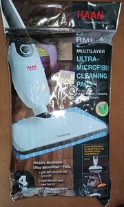 HAAN RMF-4 Ultra Microfiber Cleaning Pads Steam 4-Pack SI-35 MS-30 SV-60 - Picture 1 of 2