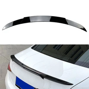 Fit Benz C-Class W206 Tail Wing Rear Trunk Spoiler Trim Glossy Black ABS Car AU - Picture 1 of 6