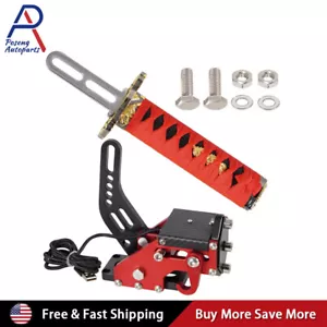 64 Bit USB Katana Handbrake Samurai Sword PC Handbrake For G25/27/29/920 T500 US - Picture 1 of 7