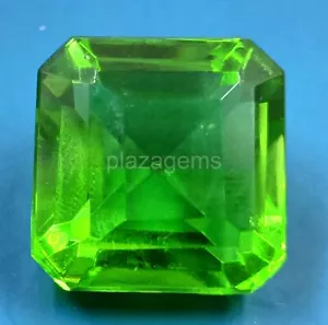 26.50 CT EMERALD CUT NATURAL GREEN GARNET EGL CERTIFIED LOOSE GEMSTONE 5JRX - Picture 1 of 8