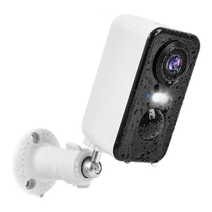 Wireless Camera Outdoor 2K Color Night Vision Battery Siren 2 Way Talk SD Motion - Picture 1 of 14