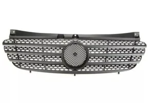 Fit For 03-09 V Class Vito W639 Valente Viano Front Bumper Center Grille Black - Picture 1 of 2