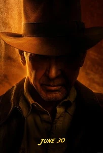 Indiana Jones e il quadrante del destino locandina film 27x40 DS - Harrison Ford - Foto 1 di 7