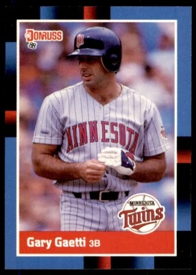 1988 Donruss - Gary Gaetti #194 Minnesota Twins Baseball Card - Image 1 of 2