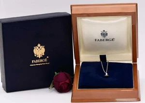 Fabergé Ei Brillant | Anhänger | 750/- Gold | Emaille | NEU - Bild 1 von 4