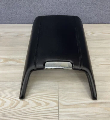 ⭐️Tapa/reposabrazos consola central delantera Lincoln Navigator 2003-2006. Cuero negro. Foto 1 de 4