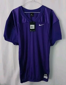 WITH TAGS  Boy's Nike Purple Signature FOOTBALL V-Neck Jersey Sz.XXL - Picture 1 of 9