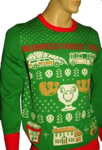 Mens GRISWOLD Vacation Movie National Lampoon Ugly Christmas Sweater Party M NEW - Picture 1 of 1