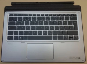 Docking Station Tablet Tastatur HP Elite X2 1012 G1 HSTNN-D72K backlit keyboard - Afbeelding 1 van 7