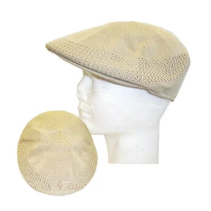 Summer Mesh Ivy driving Hat Kangol style mesh S/M & L/XL *KHAKI BEIGE* - Picture 1 of 1