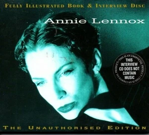 ANNIE LENNOX FULLY ILLUSTRATED BOOK & INTERVIEW DISC CD vtg 90s 120 Page Color - Picture 1 of 2