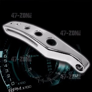 CHROME STEEL For 1979-86 CHEVY SB TOP ALTERNATOR BRACKET LONG WATER PUMP - Picture 1 of 1