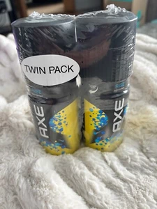 Twin Pack AXE Rise Discontinued Rare Deodorant Body Spray 4oz Each New - Picture 1 of 2