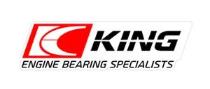 KING ENGINE BEARINGS STREET OUTLAW DIRT DRAG CAR RACING STICKER DECAL GRAPHIC - Foto 1 di 1