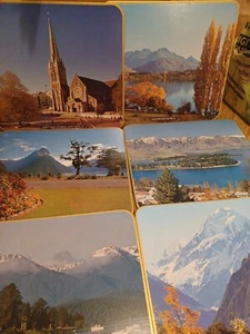Vintage JASON Placemats Set of 6 NEW ZEALAND Landscapes Size Medium - Picture 1 of 10