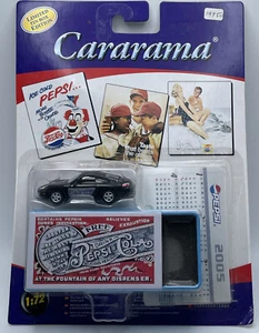 2005 Limited Edition Pepsi Themed Cararama 1:72 Black Porsche 911 - Picture 1 of 6