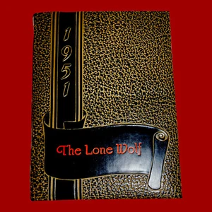 Colorado High School - Colorado City, Texas 1951 Anuario "El Lobo Solitario" - Imagen 1 de 6