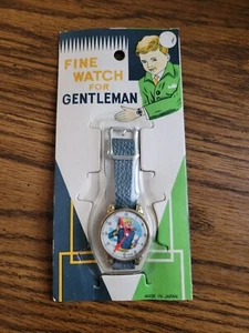 Vintage Western Cowboy Toy Fine Watch for Young Gentleman Japan Original Package - Picture 1 of 4