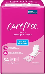 Panty Liners for Women, Regular, Wrapped, Unscented, 54Ct | Pantiliners, Liners - Bild 1 von 8