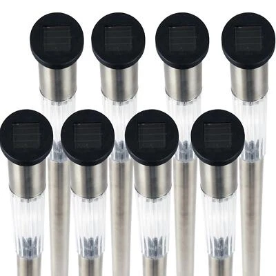 LED Solar 71cm Stablampe 2-8er Lampe Leuchte Licht Garten XXL Fluter Terrasse - Bild 1 von 4