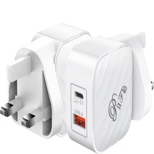 45W Mural Alimentation Chargeur Adaptateur Rapide de Pd Prise Pour Pixel 9 Pro - Photo 1 sur 29