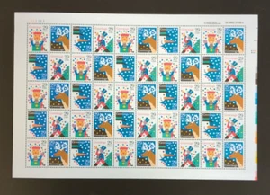 29c NAVIDAD CONTEMPORÁNEA SCOTT # 2791-2794, HOJA DE 50, COMO NUEVO - Imagen 1 de 2