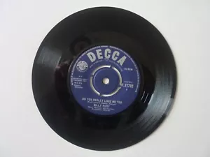 1963 BILLY FURY DO YOU REALLY LOVE ME TOO / WHAT AM I GOING TO DO - Picture 1 of 3