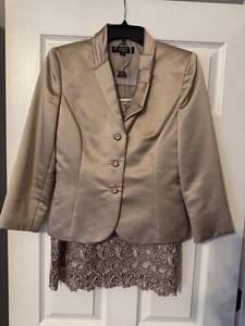 TAHARI LUXE Arthur S Levine Formal Occasion Two Piece Suit - Size 4 - Picture 1 of 9
