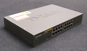 D-LINK 16-Port Gigabit Switch DGS-1016D Used