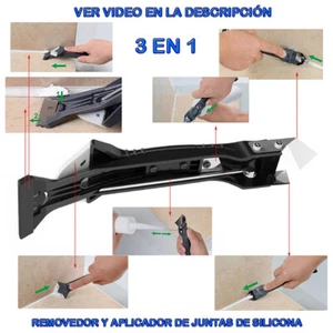 REMOVEDOR APLICADOR DE SILICONA YESO MASILLA ETC VER VIDEO EN LA DESCRIPCI�N - Picture 1 of 2