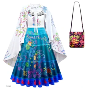 Encanto Mirabel Madrigal Cosplay Kostüm Outfit Kostüm Alter 6 Größe 130 cm - Bild 1 von 5