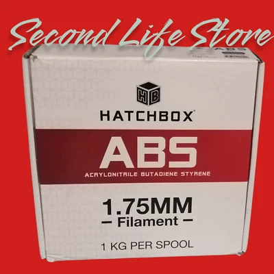 HATCHBOX PLA 3D Printer 1.75 mm Filament - 3DPLA1KG175BLU - Image 1 of 2