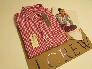 Neu mit Etikett Authentic J. Crew Herren SCHLANKES LEICHTES OXFORD HEMD IM SOMMER / Small - Bild 1 von 11