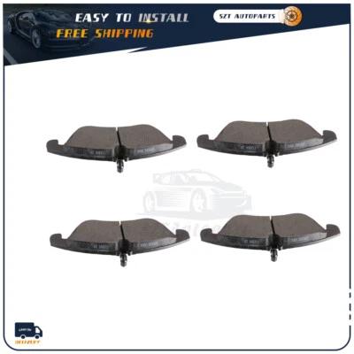 Pastillas de freno delanteras cerámicas para Audi A4 Allroad 2013-2016 Audi A6 2012-2015 Foto 1 de 4