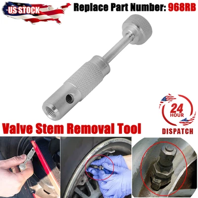 Aircraft Tire Valve Stem Core Removal Tire Deflator Tool Standard Large Bore 727 - Image 1 of 4
