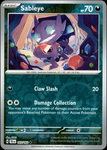 Sableye 107/162 SV05: Temporal Forces Reverse Holo - Picture 1 of 1