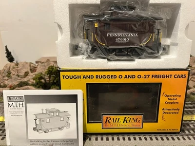 MTH 30-77070 Pennsylvania Railroad Bobber Caboose NIB - Image 1 of 3