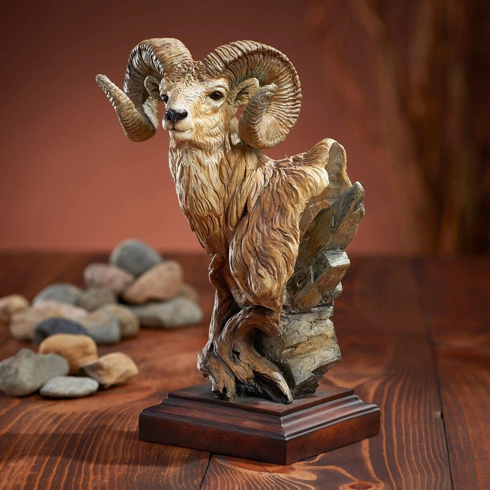 Level Headed - Ram Sculpture by Greg Peltzer - Image 1 of 1